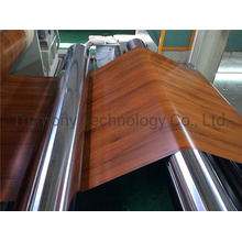 PVDF Coating Marble Wooden Grain Coated Aluminum Coil